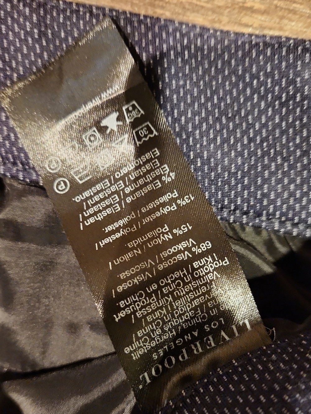 ❤️ LIVERPOOL JEANS COMPANY KELSEY PONTE SLIM ANKLE PANTS / TROUSERS, 8 (29) - Picture 5 of 9